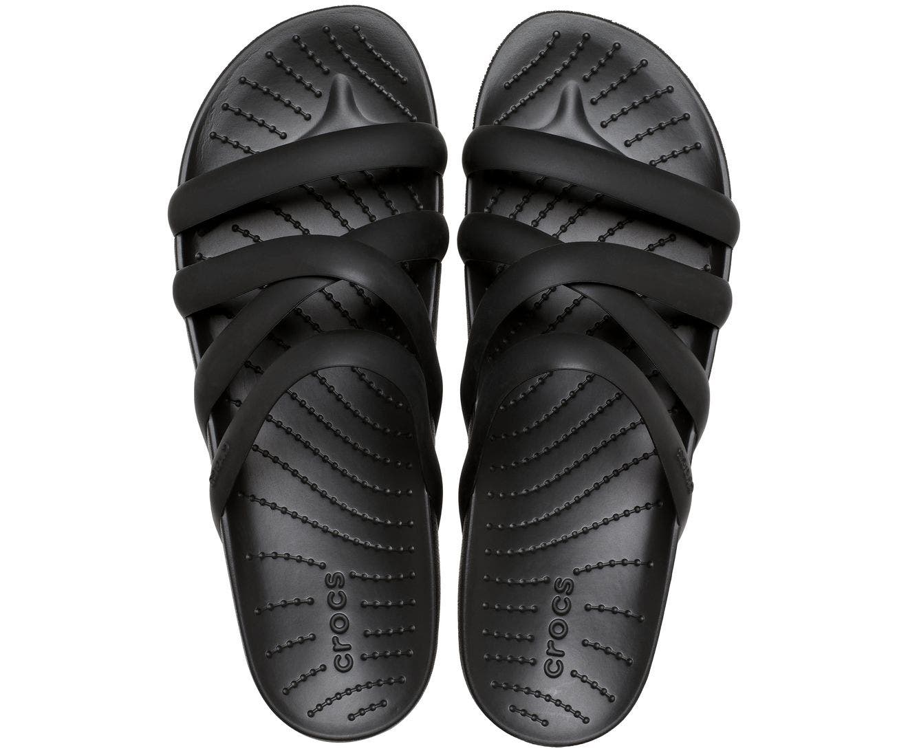 Splash Strappy Black Women Sandal
