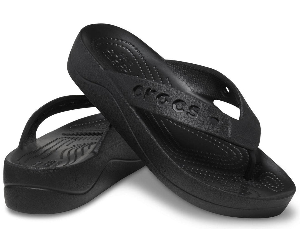 Baya Platform Black Women Flip
