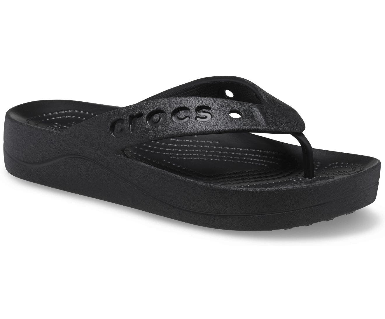 Baya Platform Black Women Flip