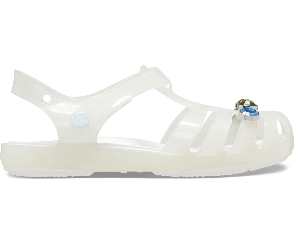 Isabella Charm White Toddler Sandal