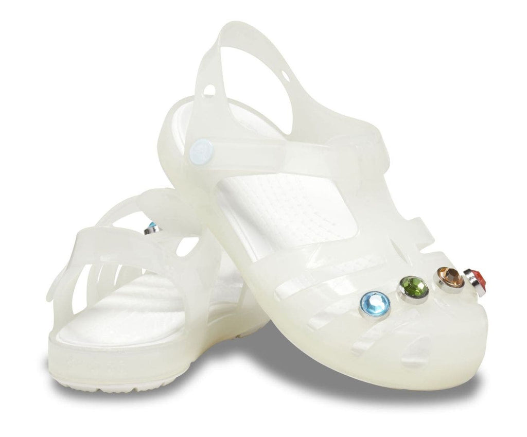 Isabella Charm White Toddler Sandal