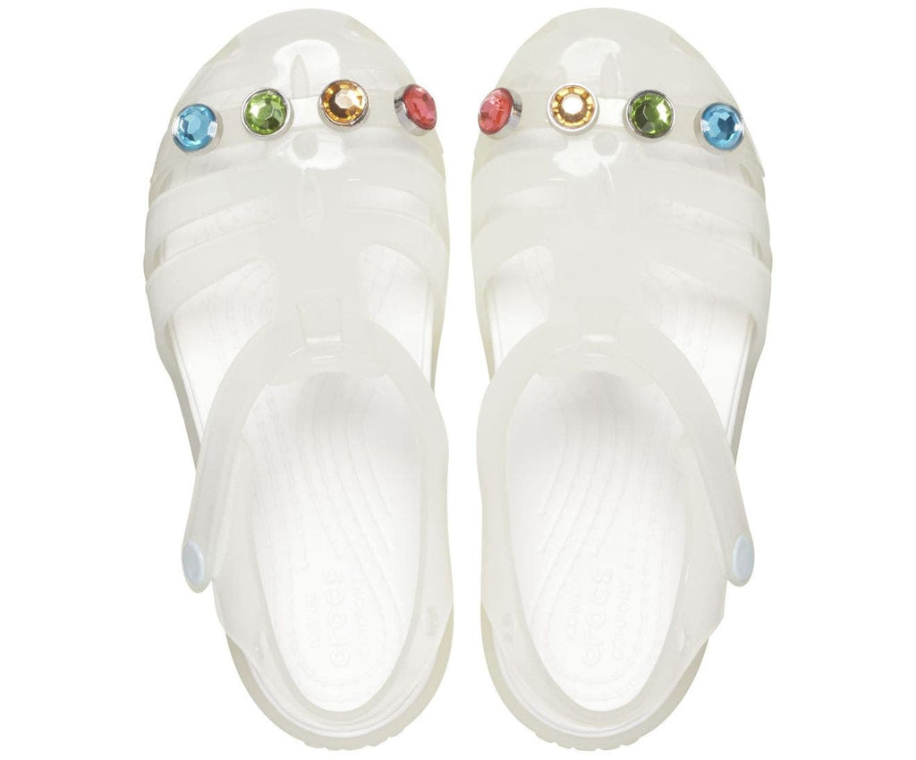 Isabella Charm White Toddler Sandal