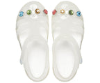 Isabella Charm White Toddler Sandal