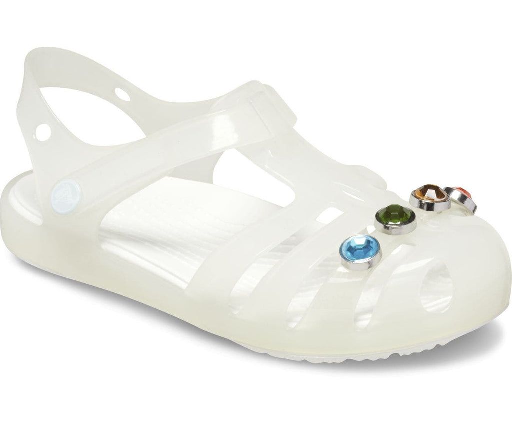Isabella Charm White Toddler Sandal