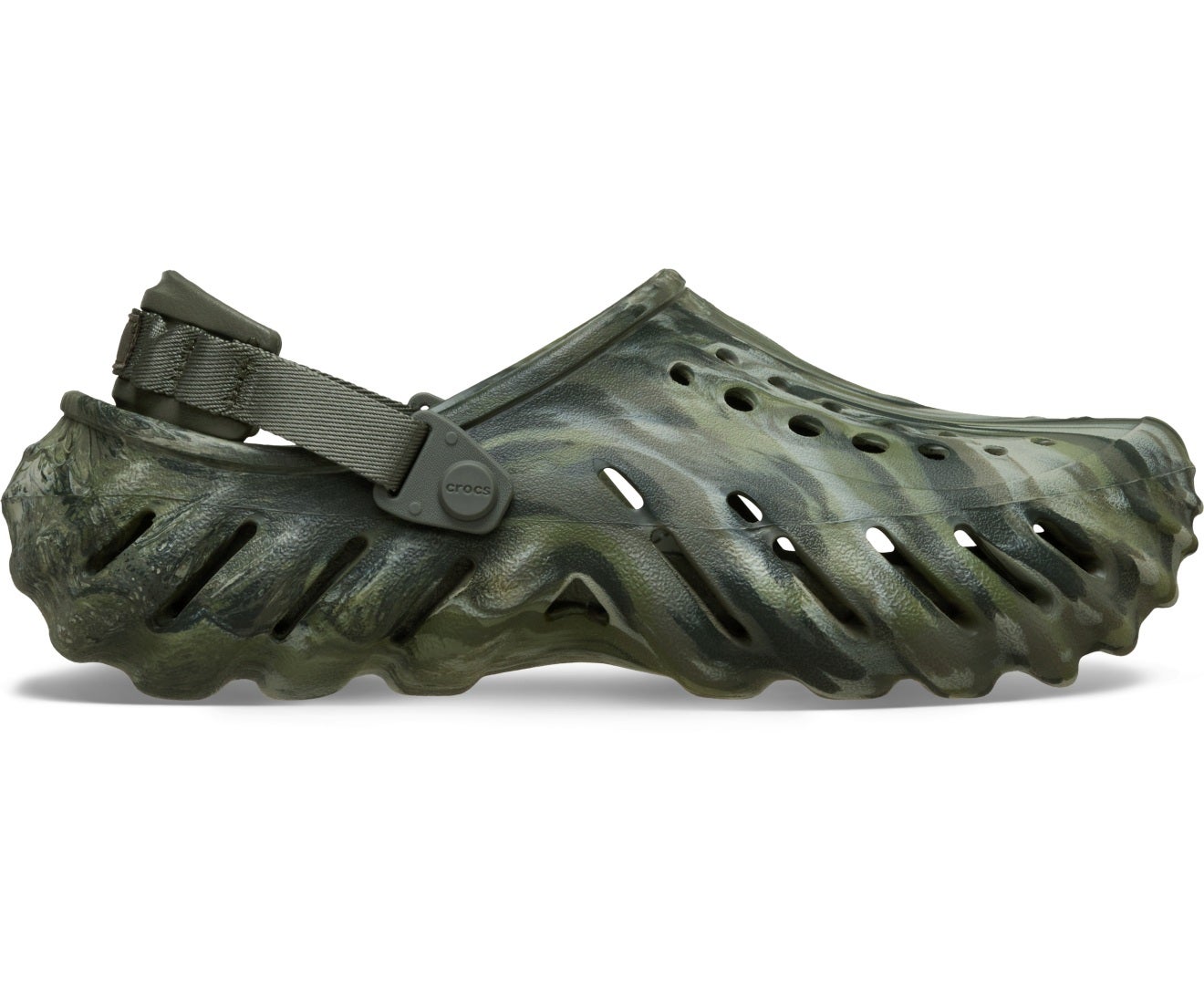 Echo Marbled Unisex Dusty Olive/Multi Clog
