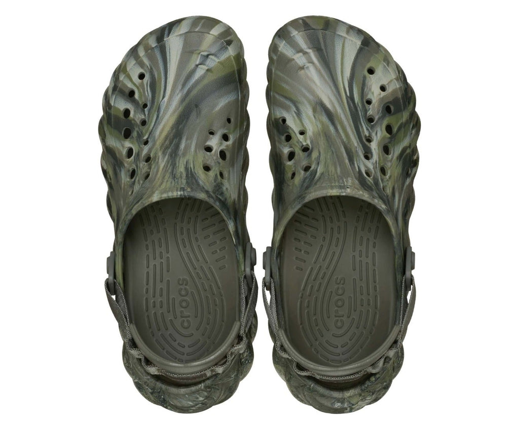 Echo Marbled Unisex Dusty Olive/Multi Clog