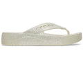 Baya Platform Glitter Stucco Women Flip