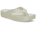 Baya Platform Glitter Stucco Women Flip