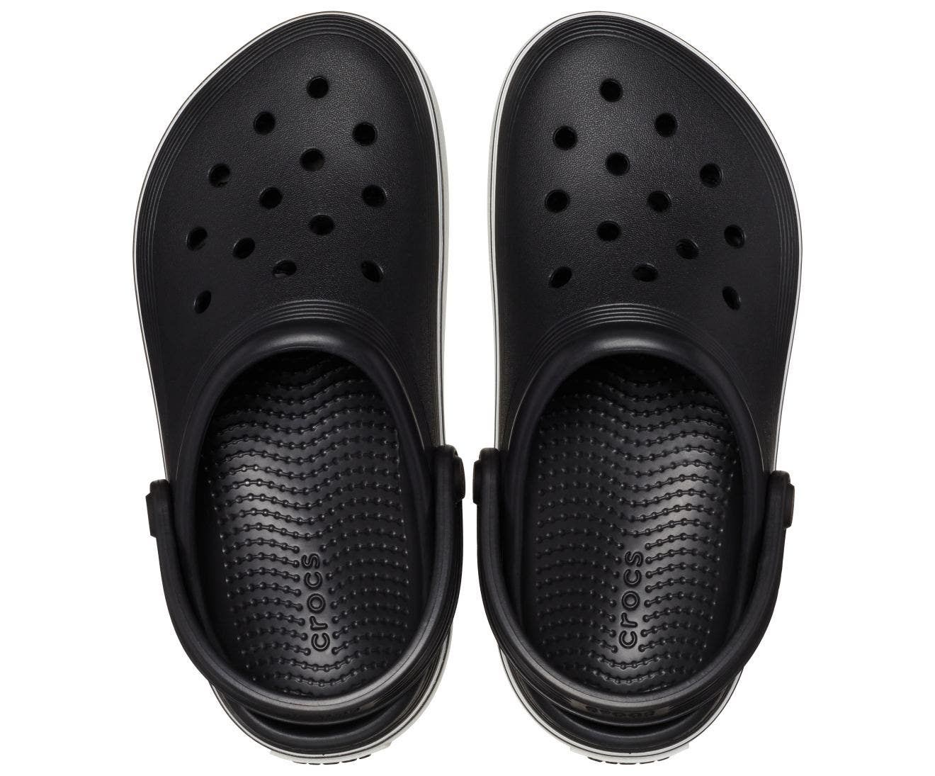 Off Court Black Toddler Clog