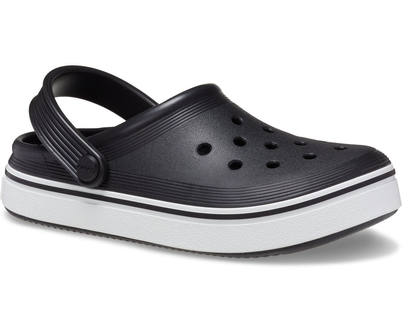 Off Court Black Toddler Clog