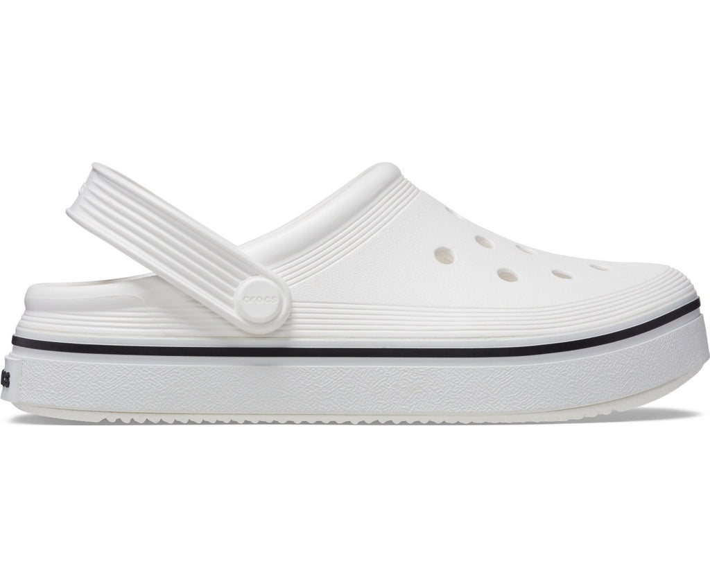 Off Court White Toddler Clog