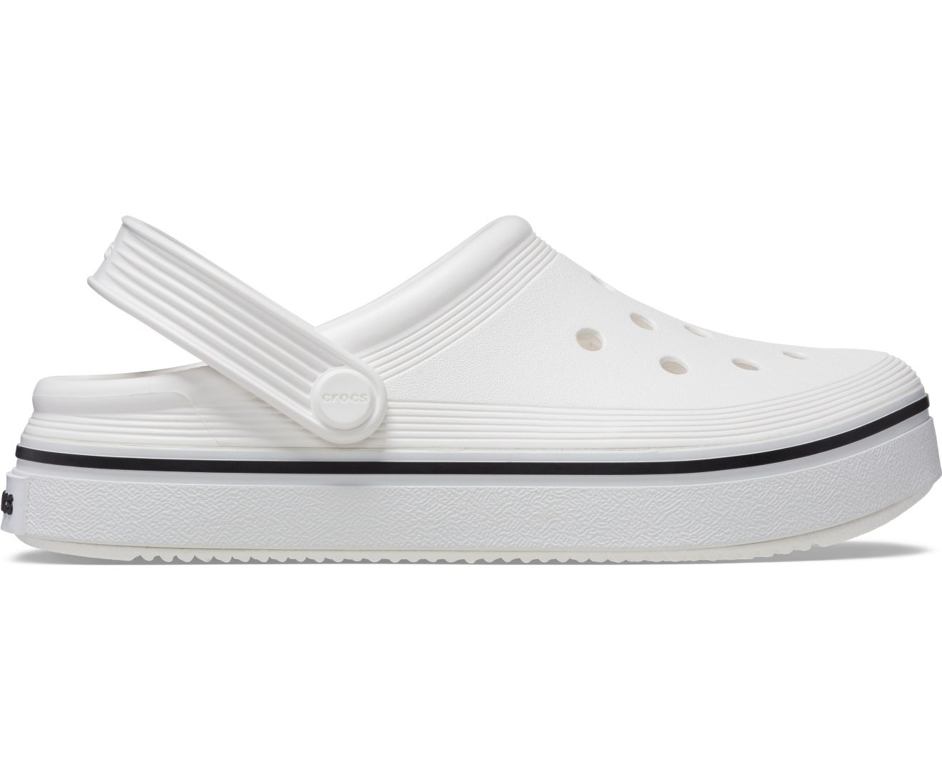 Off Court White Toddler Clog