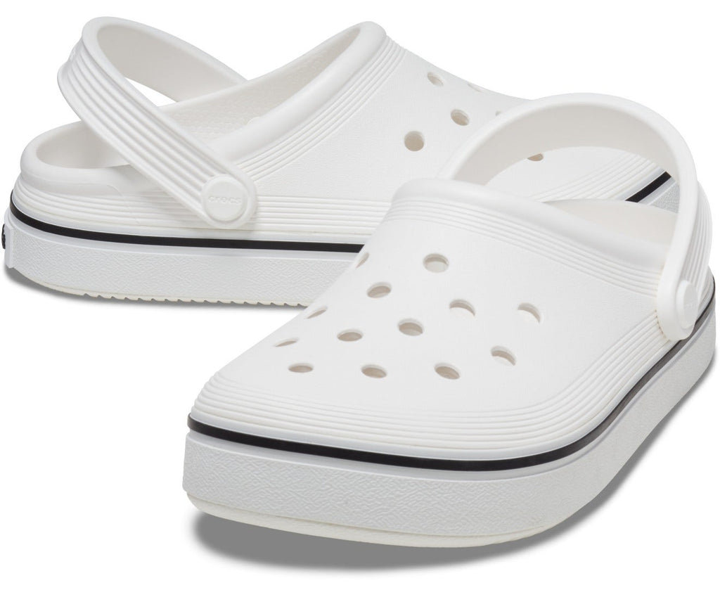 Off Court White Toddler Clog