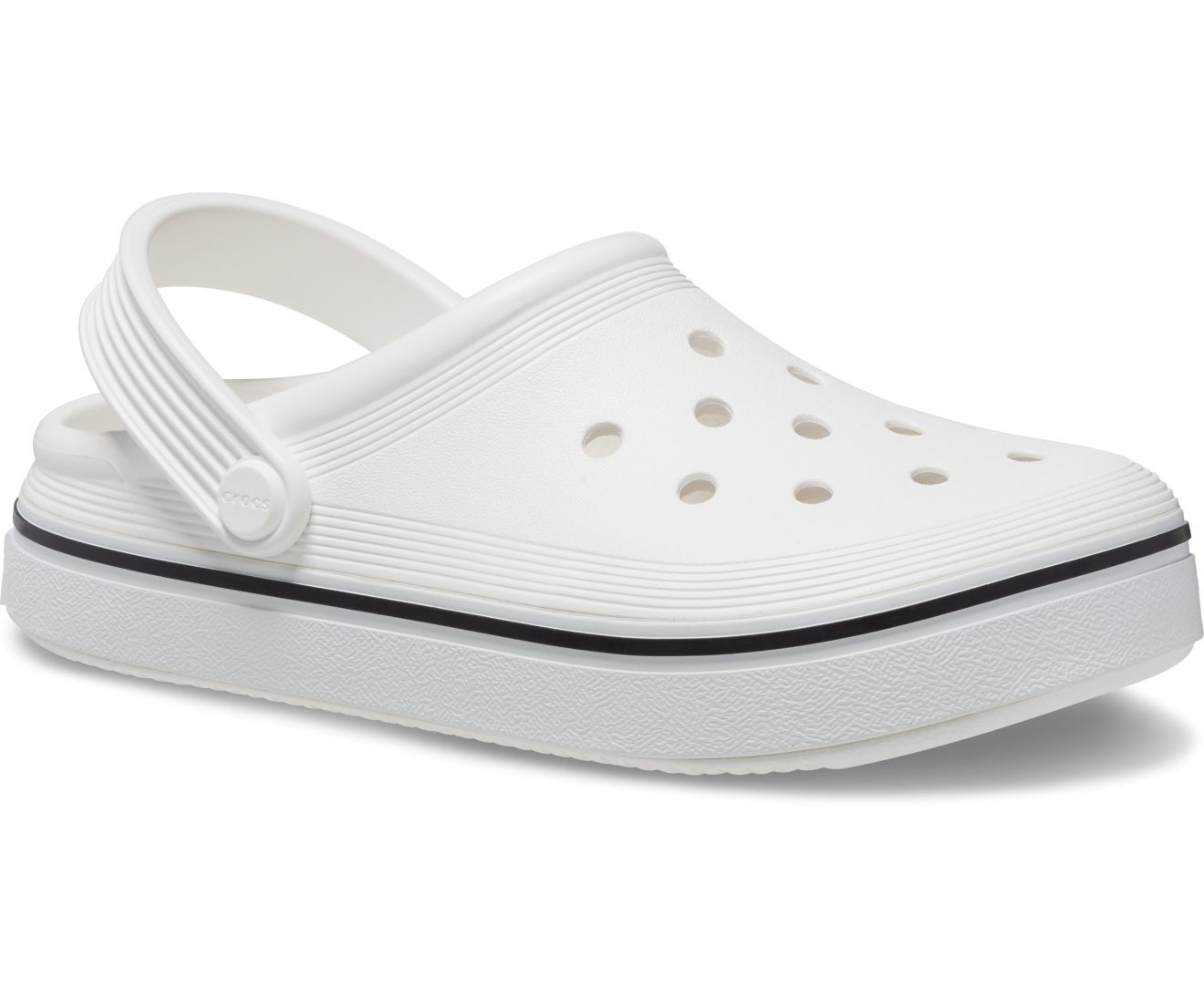 Off Court White Toddler Clog