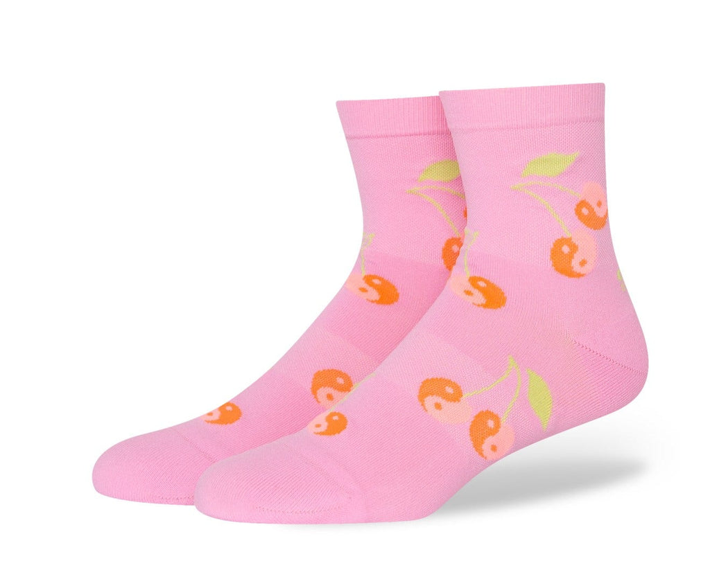 CrocsSocks Cherry Ankle Flamingo Unisex Socks