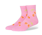 CrocsSocks Cherry Ankle Flamingo Unisex Socks