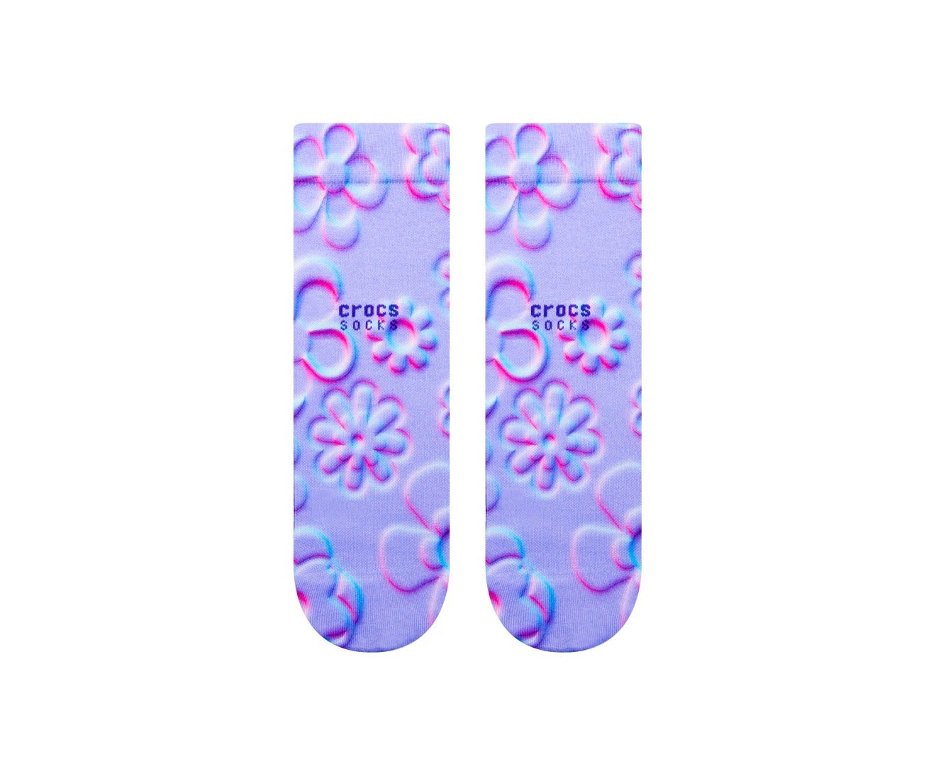 CrocsSocks Flower Ankle Moon Jelly Unisex Socks