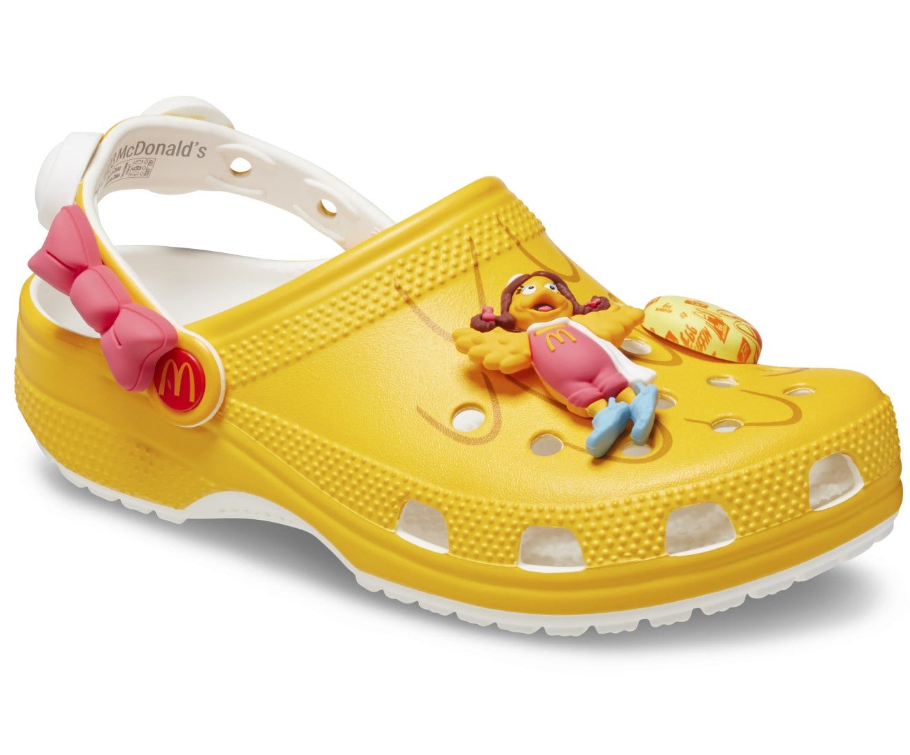 McD X Crocs Classic Birdie Yellow Unisex Clog