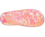Baya II Marbled Amazon Papaya/Multi Unisex Slide