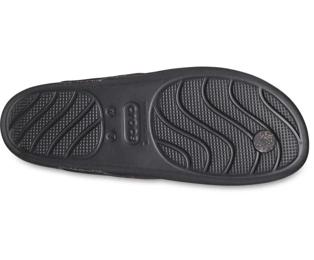 Splash Glitter Black Women Flip