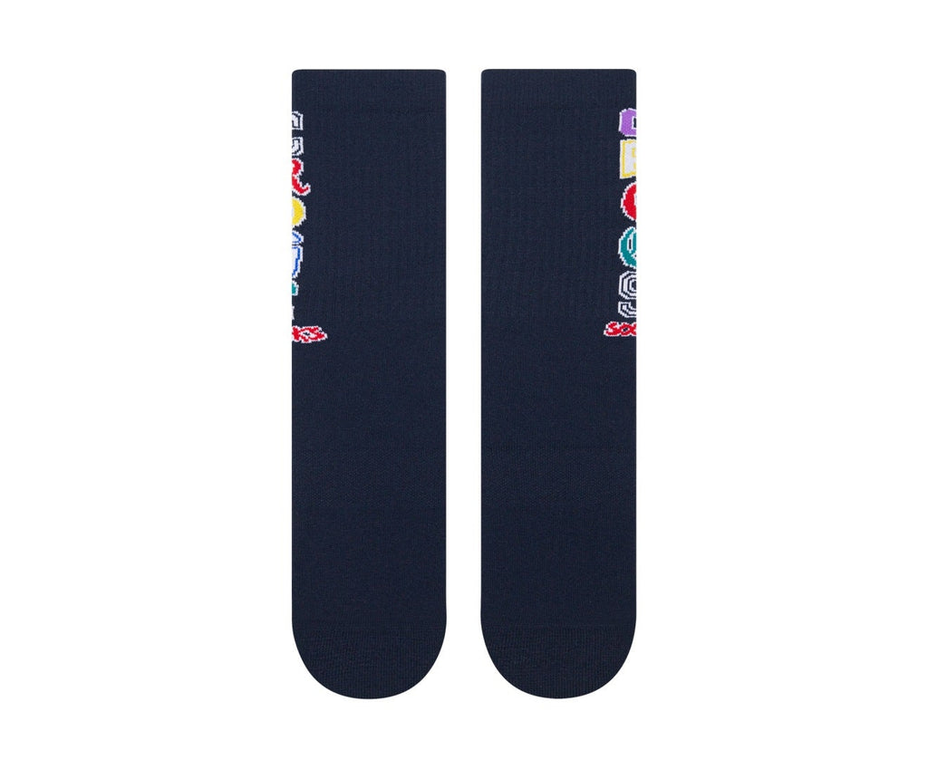 CrocsSocks Club Crew Navy Unisex Socks
