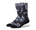 CrocsSocks Dyed Crew Elephant/Black Unisex Socks