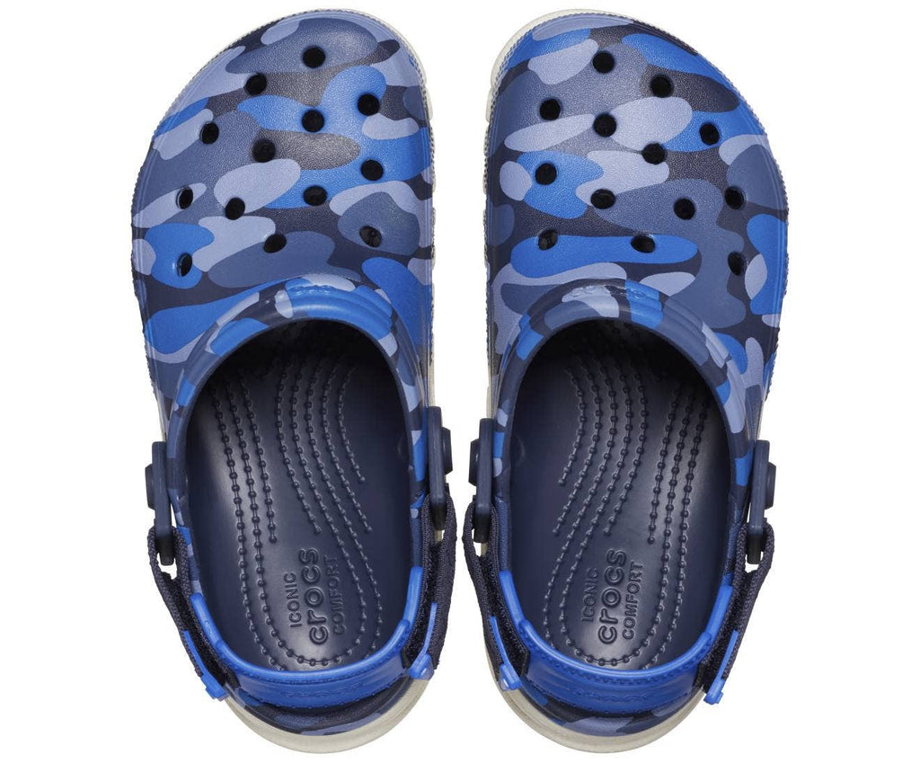 Duet Max II Camo Redux Navy/Stucco Toddler Clog