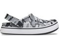 Off Court Camo Redux Black/White Toddler Clog