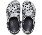 Off Court Camo Redux Black/White Toddler Clog
