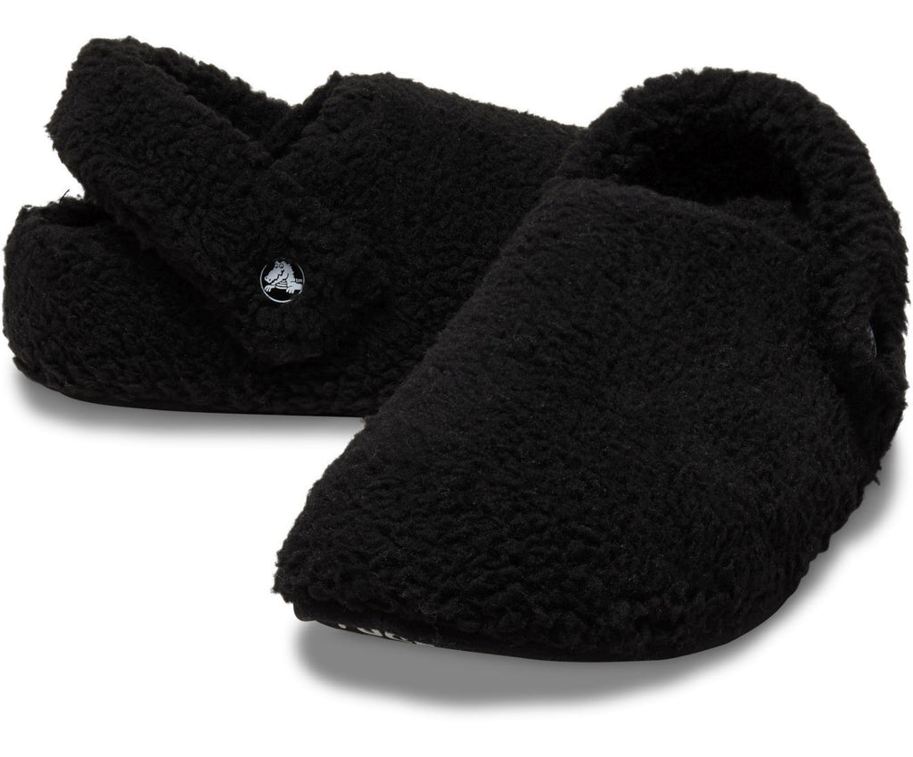 Classic Cozzzy Black Unisex Slipper