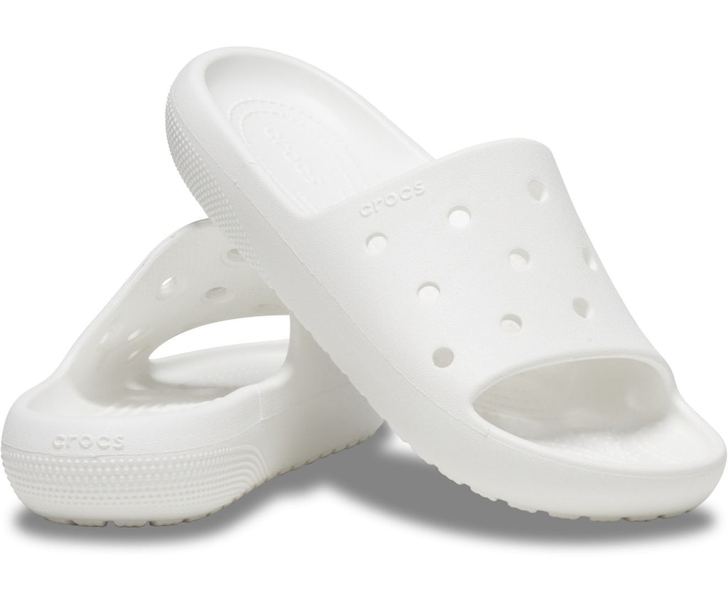 Classic II White Unisex Slide