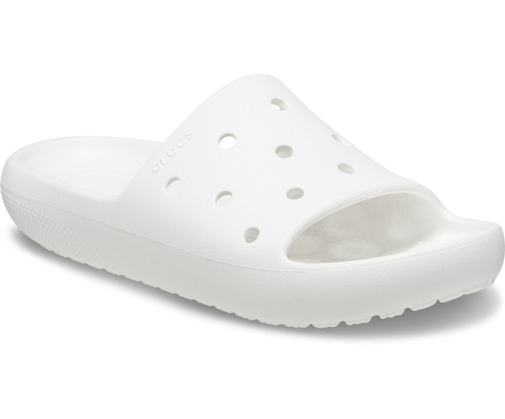 Classic II White Unisex Slide