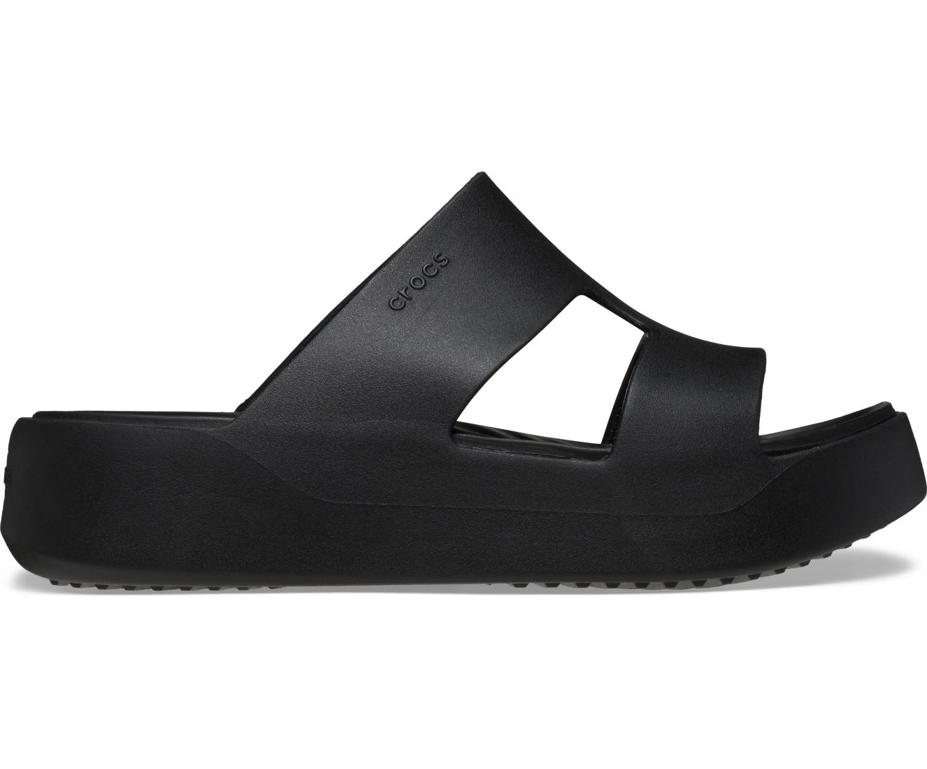 Getaway Platform H-Strap Black Women Sandal
