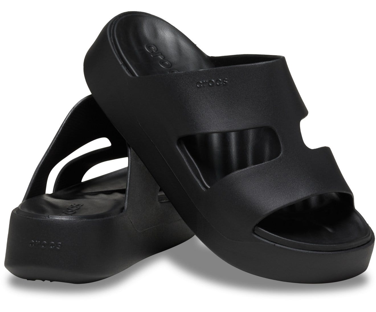 Getaway Platform H-Strap Black Women Sandal