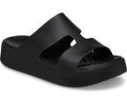 Getaway Platform H-Strap Black Women Sandal