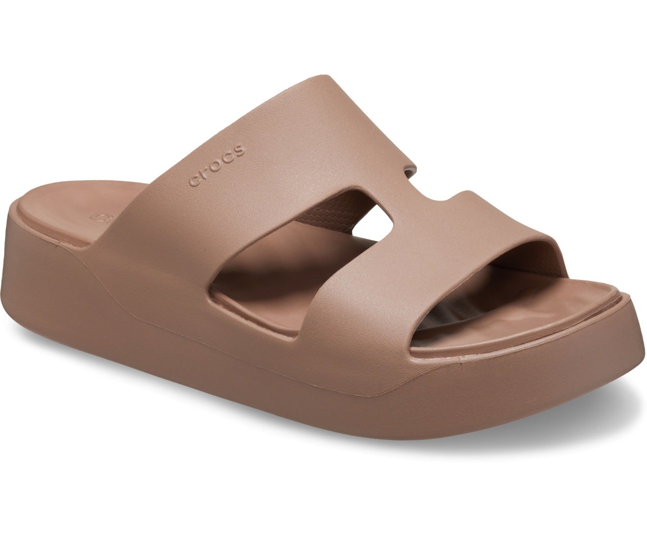 Getaway Platform H Strip Latte Women Sandal