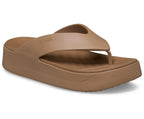 Getaway Platform Women Milk Chocolate Flip