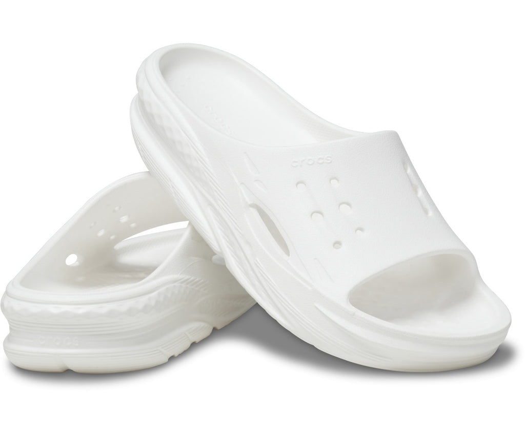 Off Grid White Unisex Slide