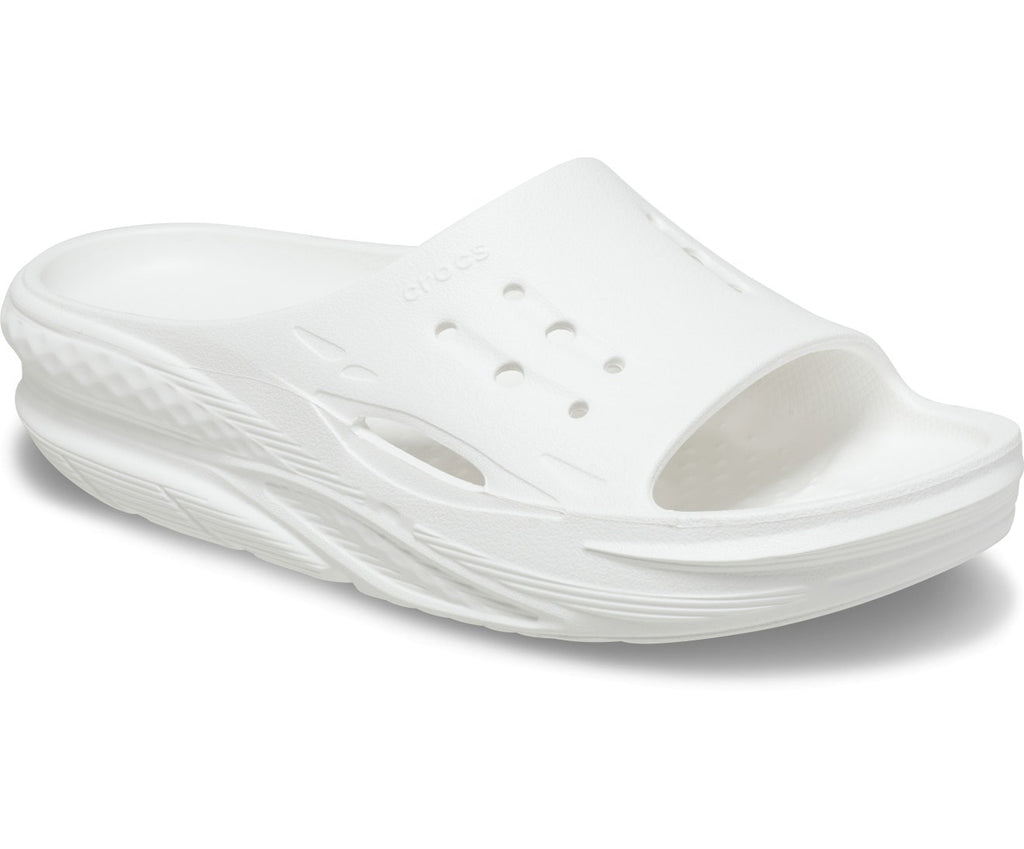 Off Grid White Unisex Slide