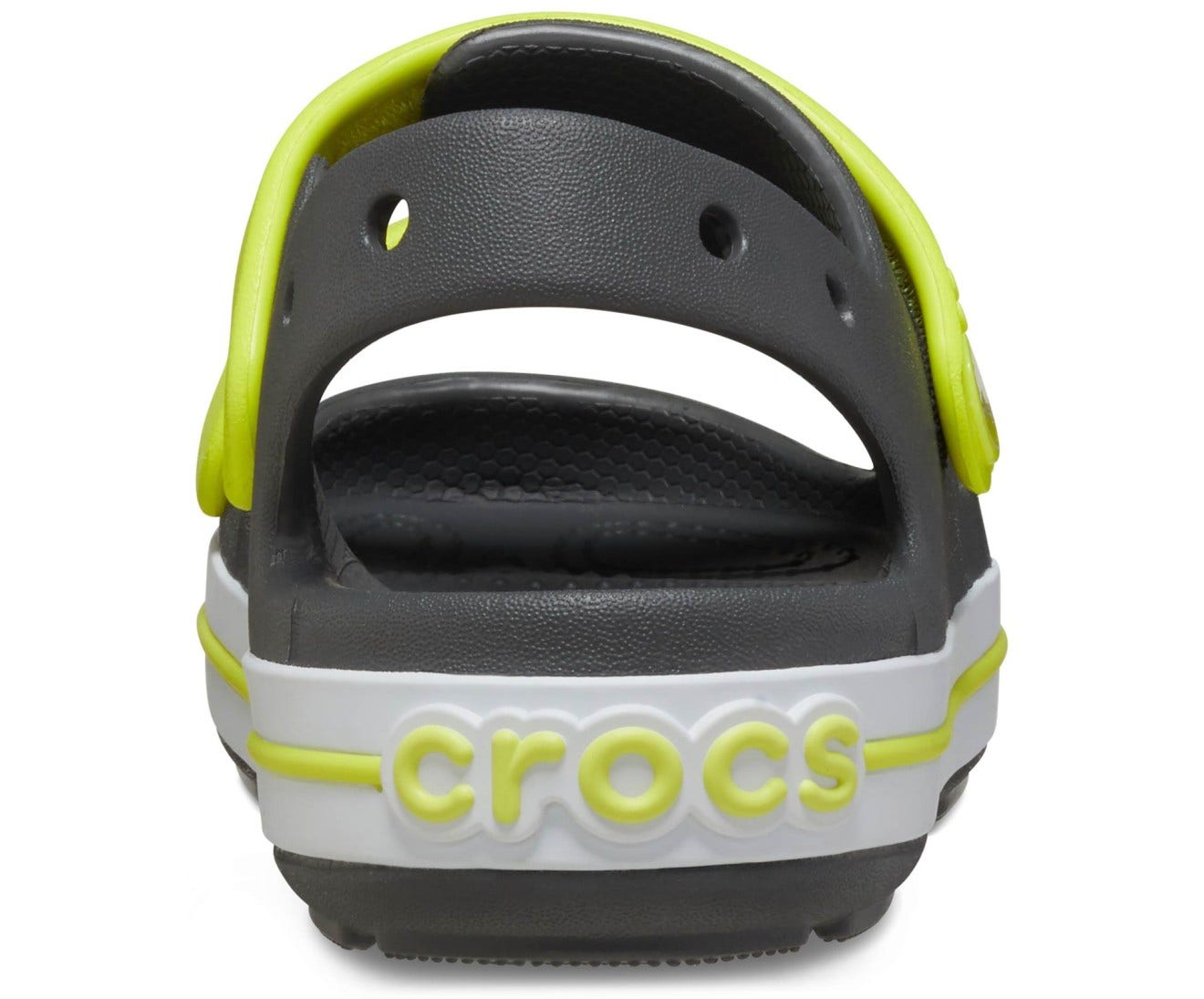 Crocband Cruiser Slate Grey/Acidity Kids Sandal
