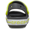 Crocband Cruiser Slate Grey/Acidity Toddler Sandal