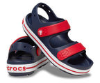 Crocband Cruiser Navy/Varsity Red Toddler Sandal
