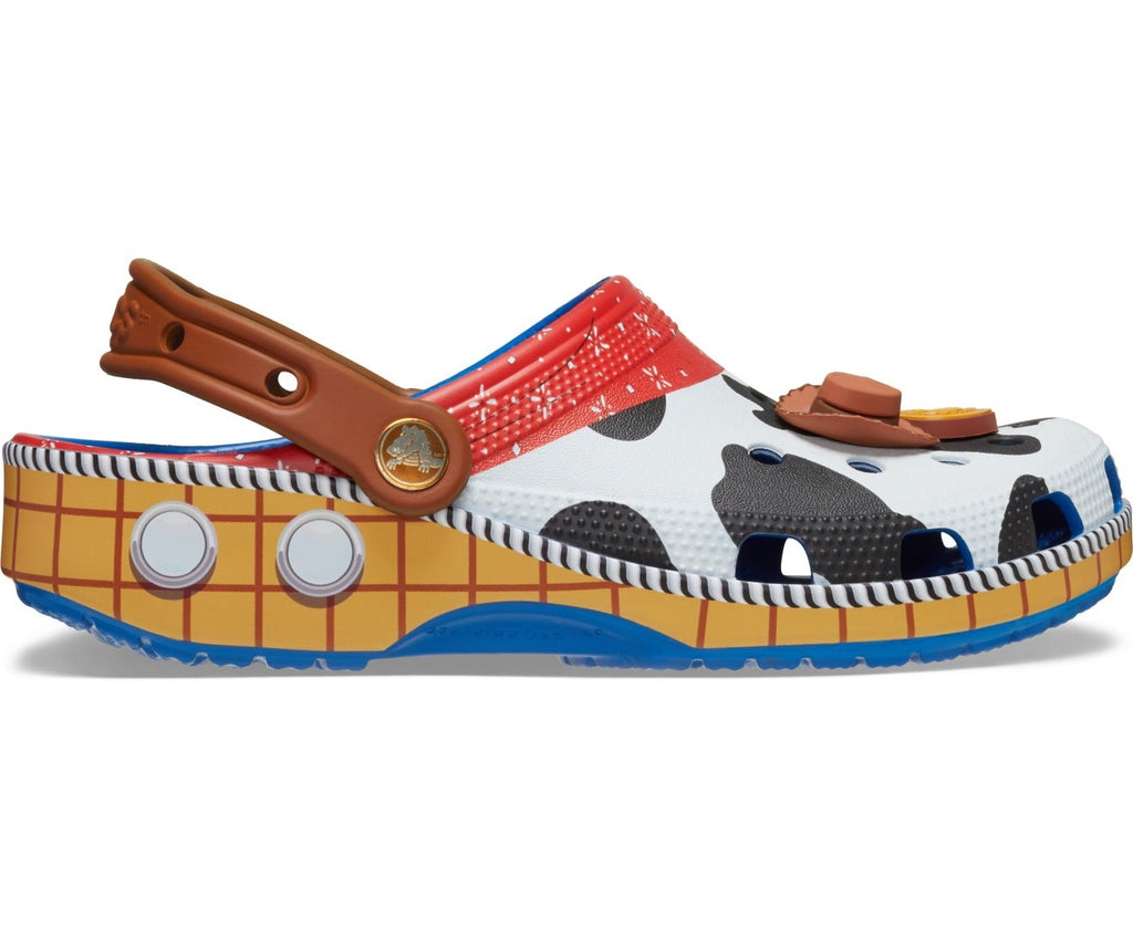 Toy Story Woody Classic Blue Jean Unisex Clog