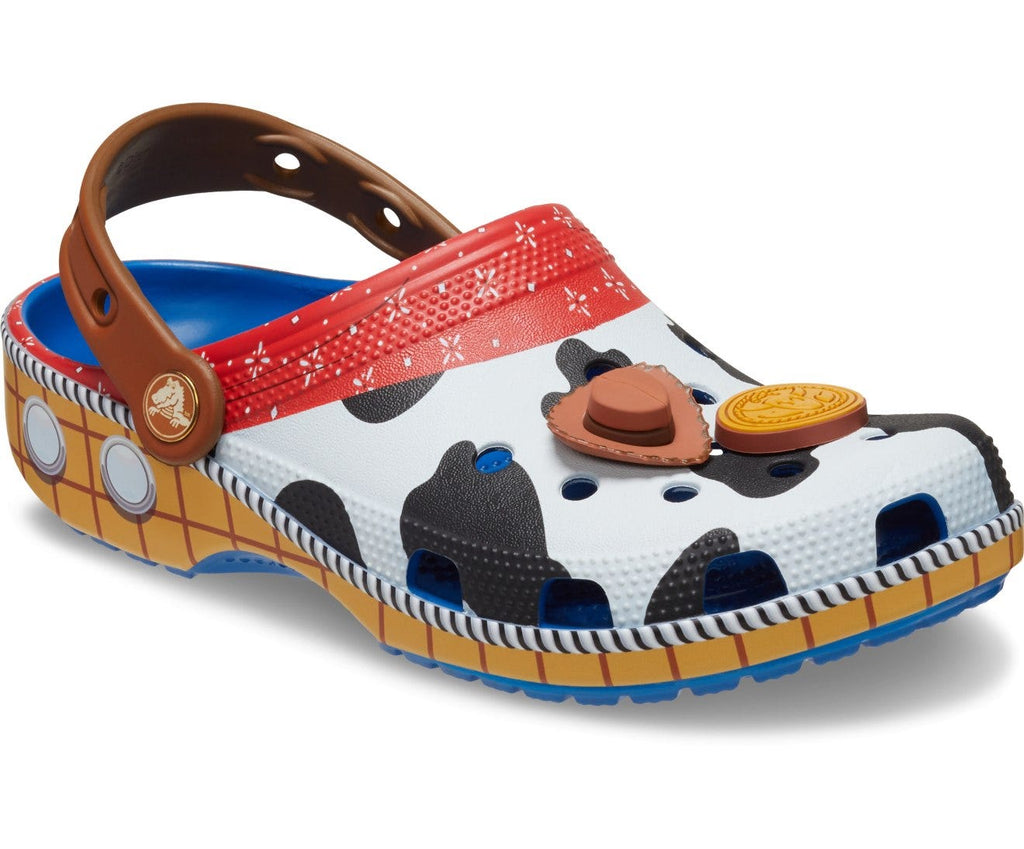 Toy Story Woody Classic Blue Jean Unisex Clog