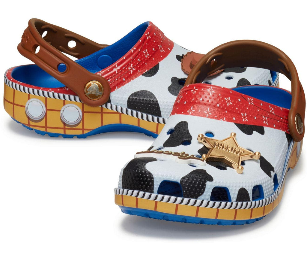 Toy Story Woody Classic Blue Jean Toddler Clog