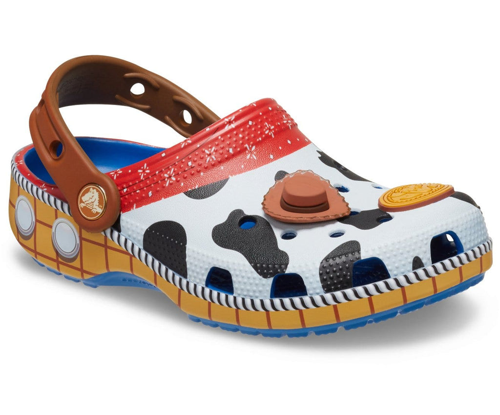 Toy Story Woody Classic Blue Jean Kids Clog