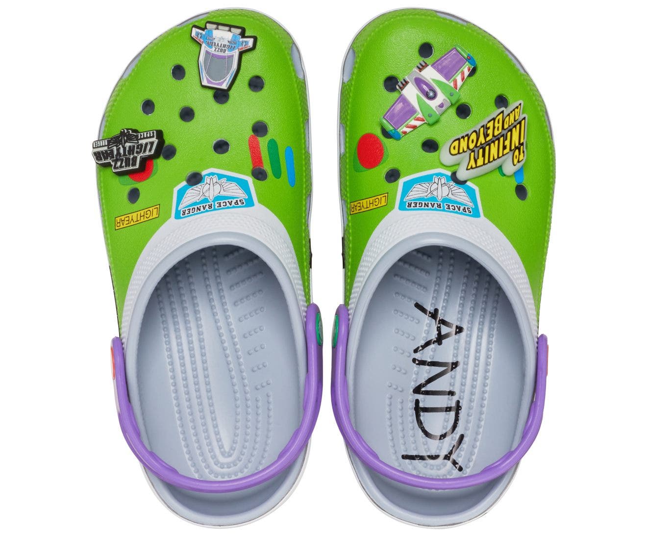 Toy Story Bizzare Classic Blue Grey Unisex Clog