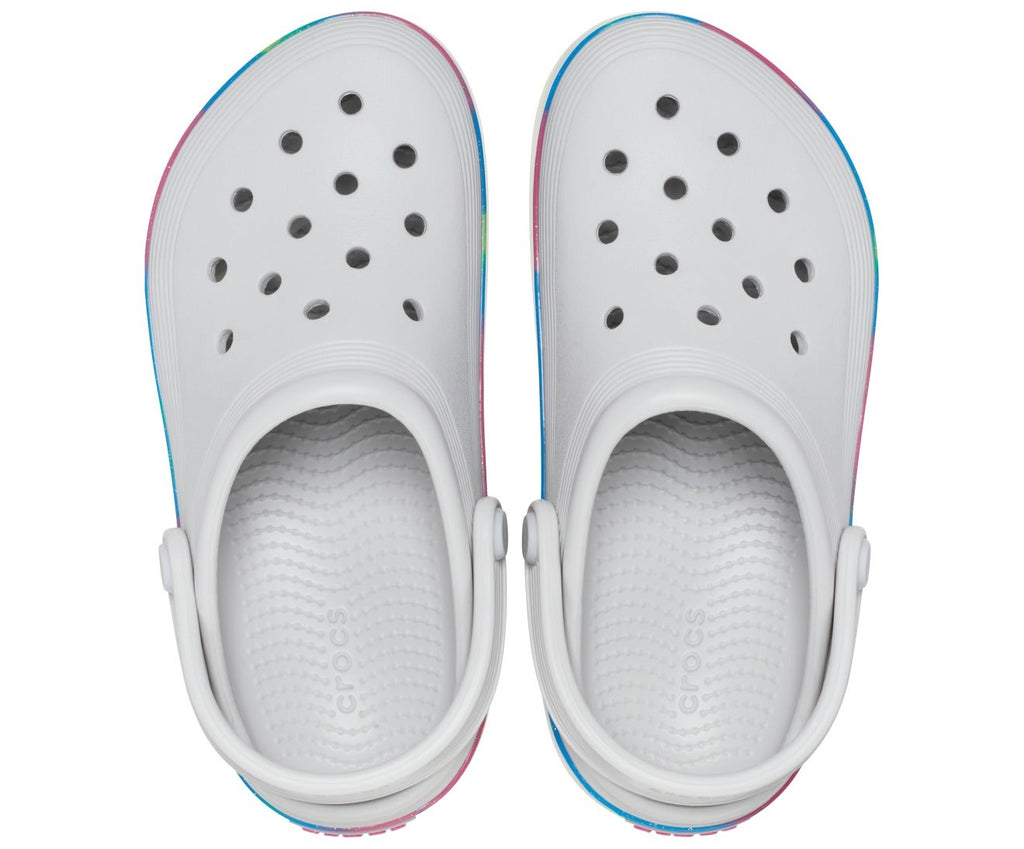 Off Court Glitter Band Atmosphere/Multi Toddler Clog