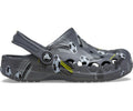 Baya Seasonal Printed Charcoal Kids Clog