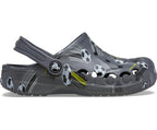 Baya Seasonal Printed Charcoal Kids Clog